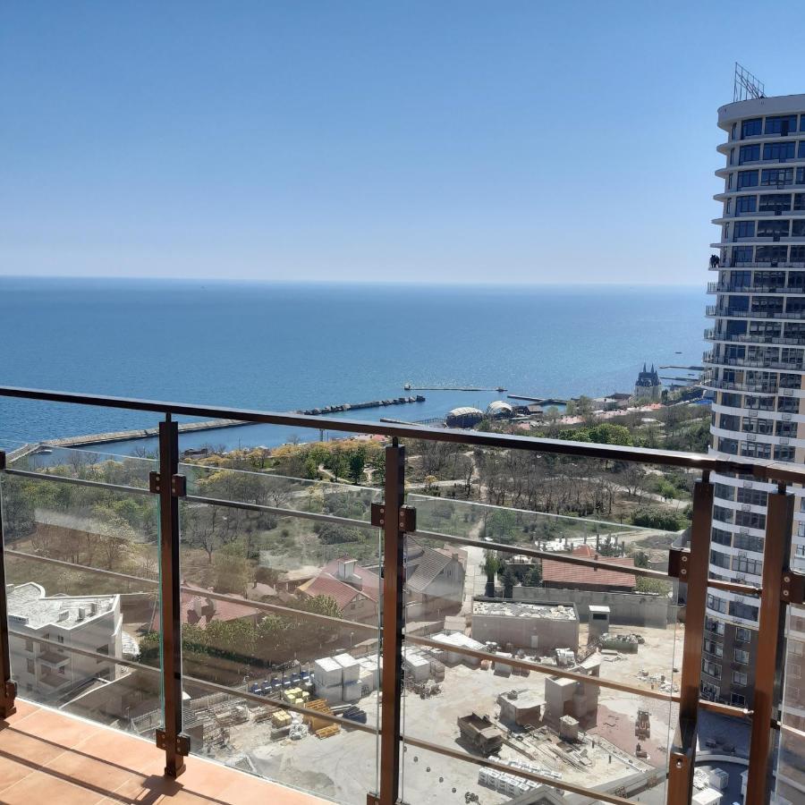 Квартира С Террасой Sea View/ 44 Жемчужина В Аркадии Odesa Exterior foto